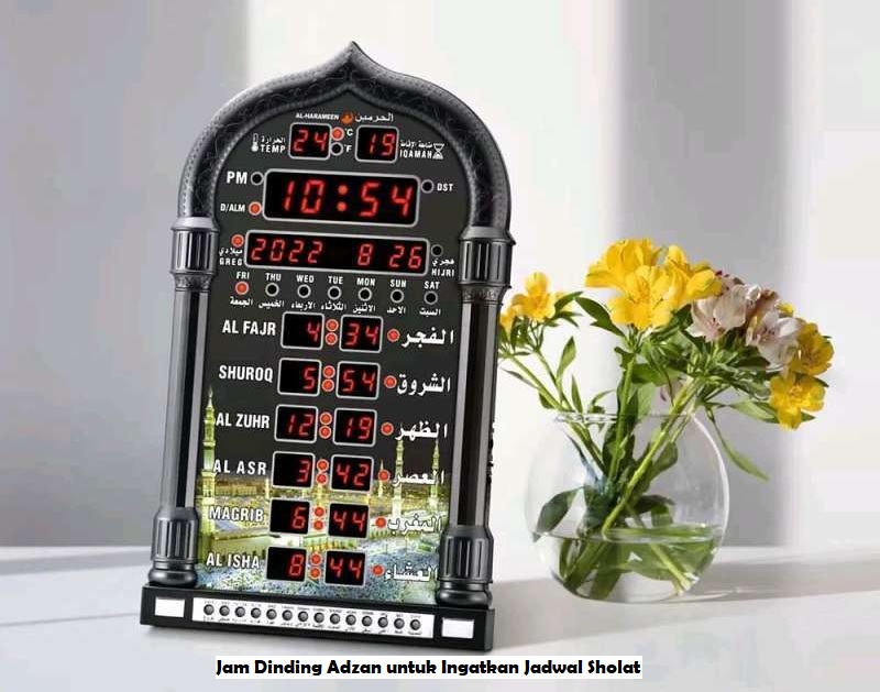 Jam Dinding Adzan