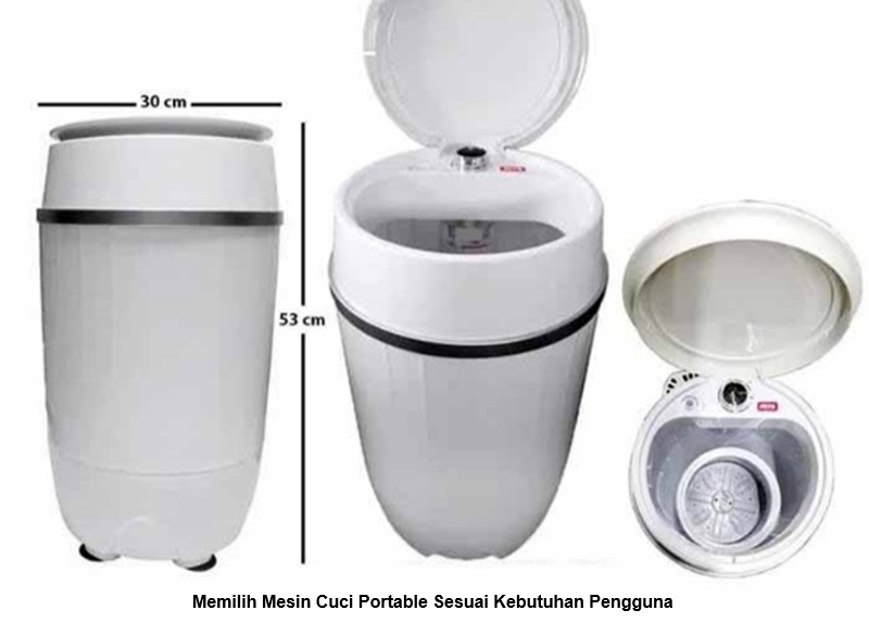 Mesin Cuci Portable